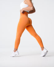 Load image into Gallery viewer, Sunset Orange NV Seamless Leggings