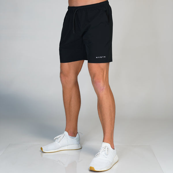 Black Modern Shorts