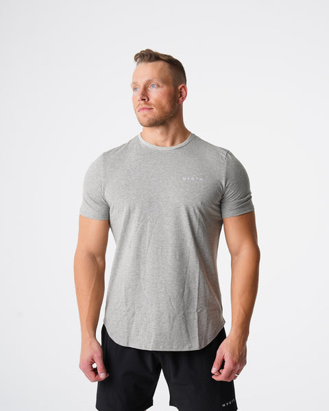 Grey Pulse Fitted Tee