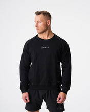 Load image into Gallery viewer, Black Crew Neck Sweatshirt