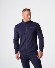 Load image into Gallery viewer, Navy Track Jacket