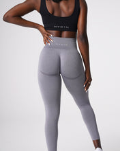 Load image into Gallery viewer, Grey Curve Seamless Leggings
