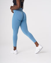 Load image into Gallery viewer, Sky Blue Contour Seamless Leggings