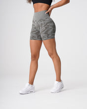 Load image into Gallery viewer, Khaki Green Camo Seamless Shorts