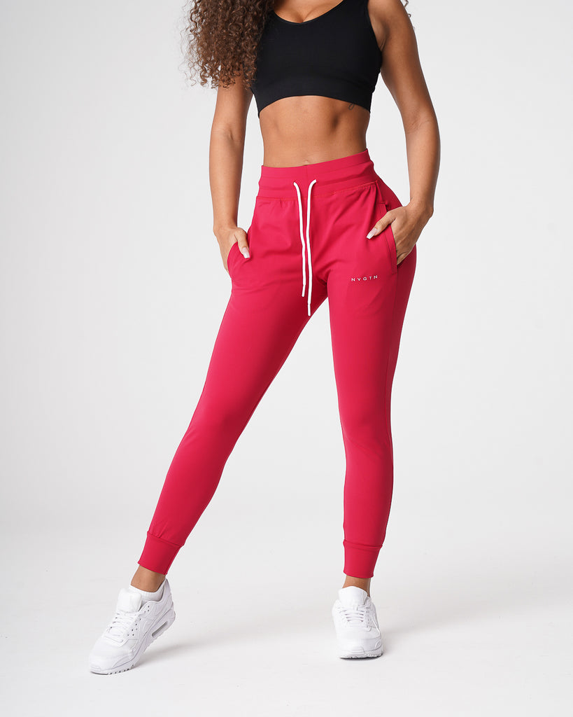 Ruby Red Joggers
