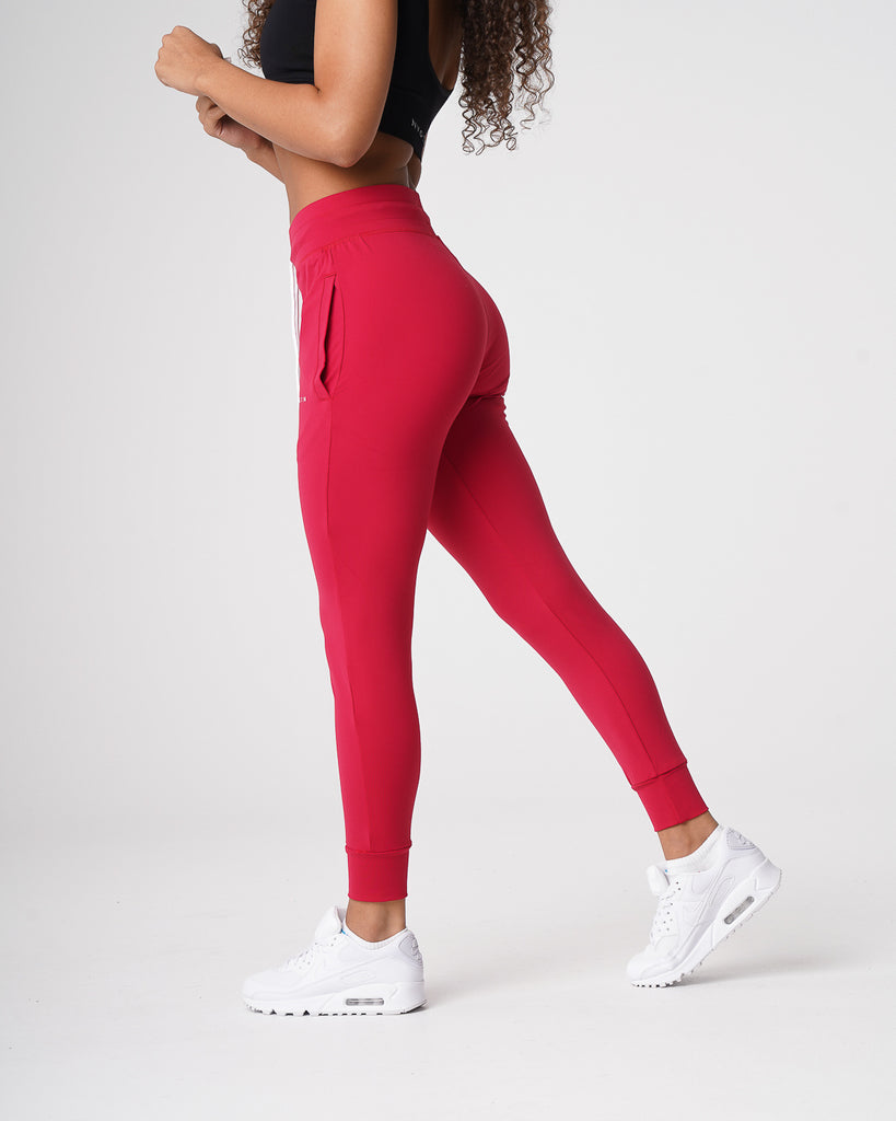 Ruby Red Joggers