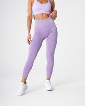 Load image into Gallery viewer, Lilac Snakeskin Seamless Leggings
