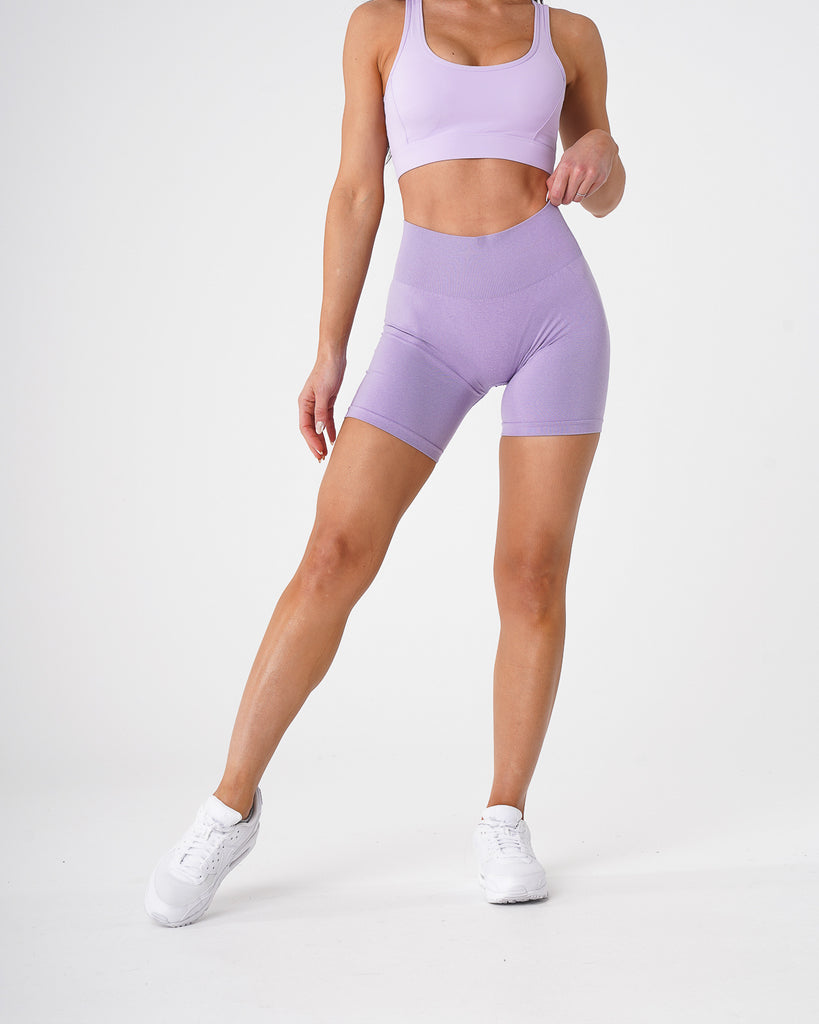Lilac Pro Seamless Shorts