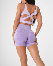 Load image into Gallery viewer, Lilac Camo Seamless Shorts