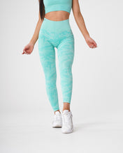 Load image into Gallery viewer, Mint Camo Seamless Leggings